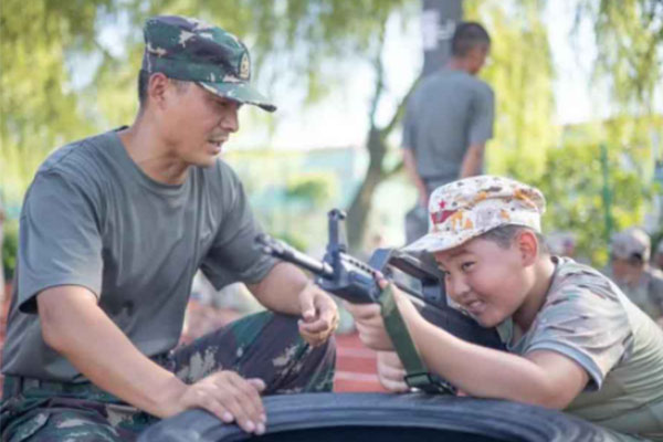 上海好习惯少年军事体验夏令营7天