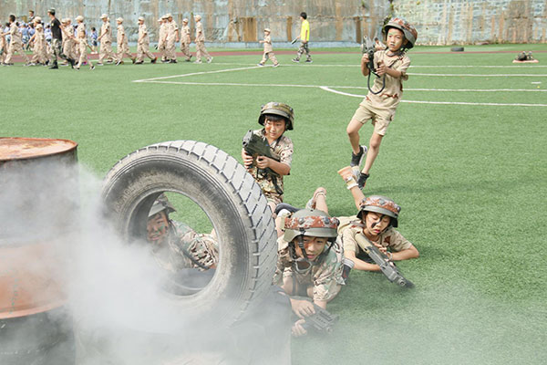 贵州独立团特种兵模拟训练夏令营30天