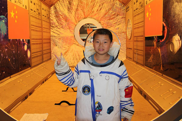 广州航天夏令营让孩子感受力量，激发想象